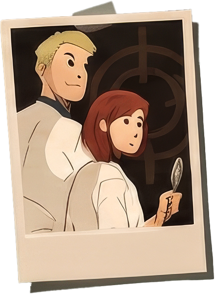 Couple Photo Polaroid Cutout