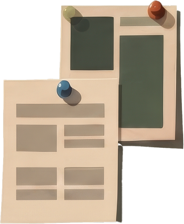 Pinned Docs Cutout